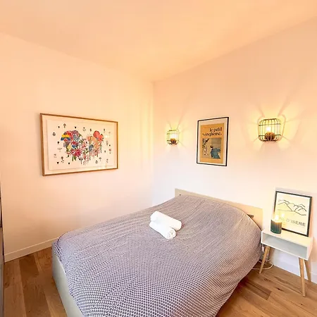 Spacieux F2 Refait A Neuf Dans Un Esprit Loft 아파트