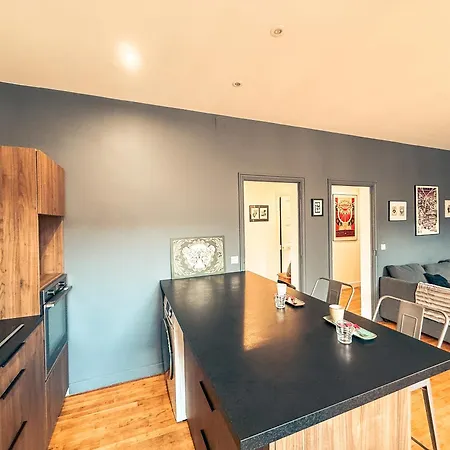 Spacieux F2 Refait A Neuf Dans Un Esprit Loft Apartment *
